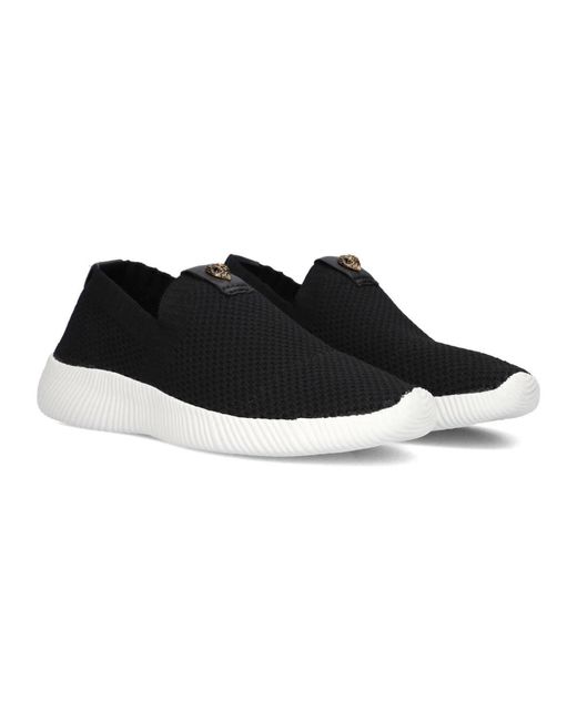 Kurt Geiger Zwarte Instappers Lorna, Winter Stijl in het Black