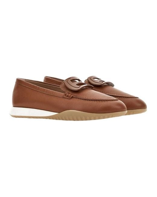 Hogan Brown Loafers
