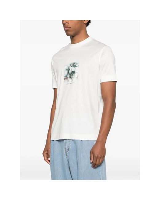 Emporio Armani White T-Shirts for men