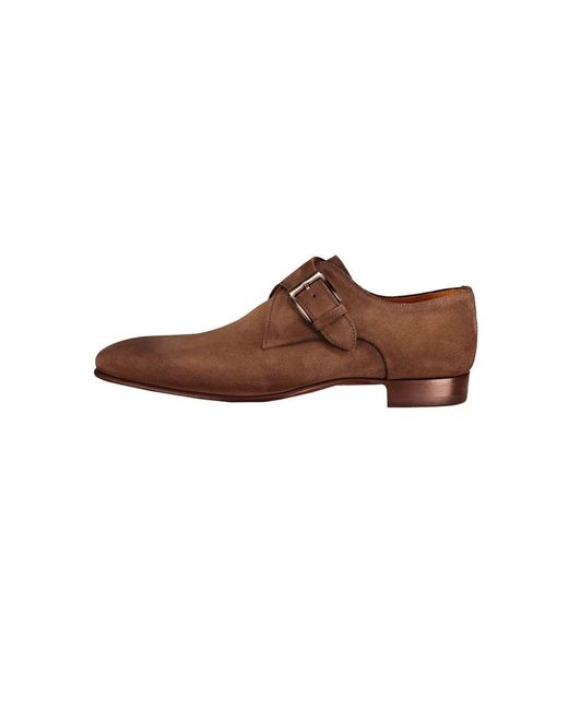 Magnanni Shoes Brown Business Shoes for men