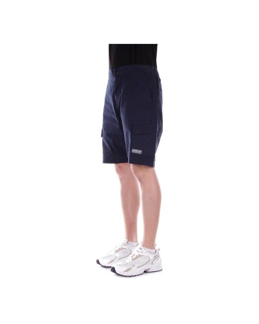 Barbour Blaue shorts reißverschluss knöpfe taschen in Blue für Herren