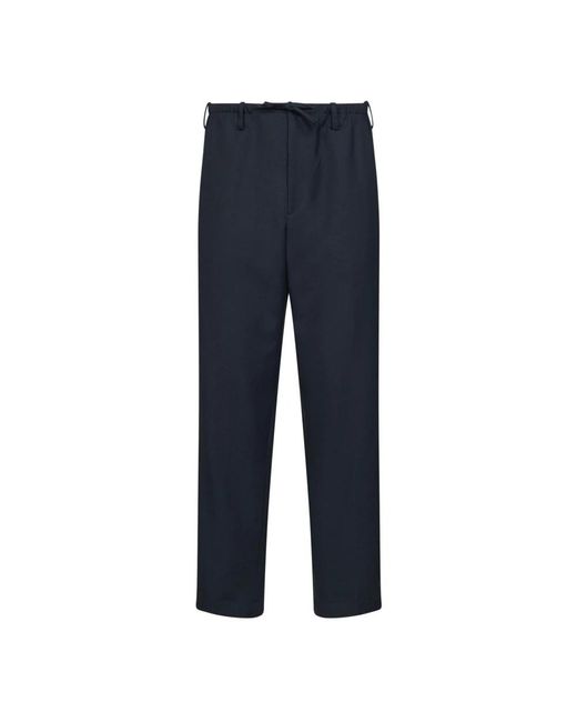 Dries Van Noten Blue Trousers for men