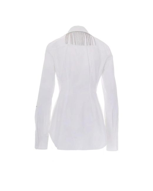 Sportmax Klassiek Overhemd in het White