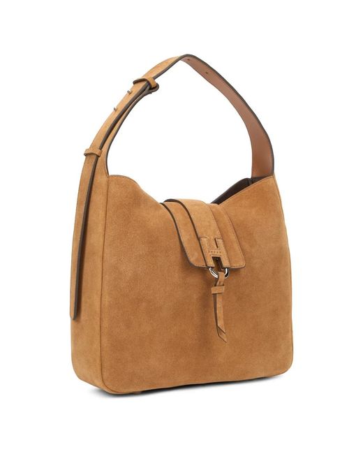 Hogan Brown Shoulder Bags