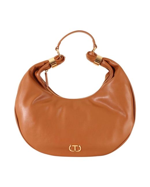 Twinset Brown Shoulder Bags