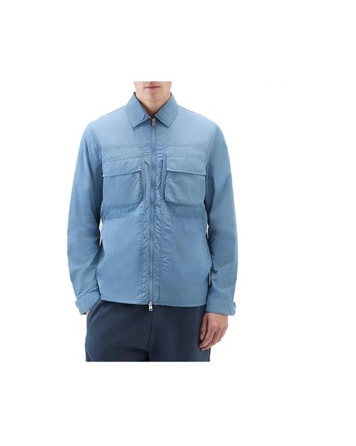 Jackets > light jackets Woolrich pour homme en coloris Blue