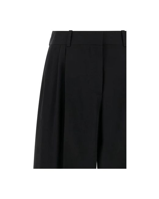 The Row Black Wide Trousers