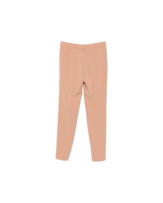 Max Mara White Slim-Fit Trousers