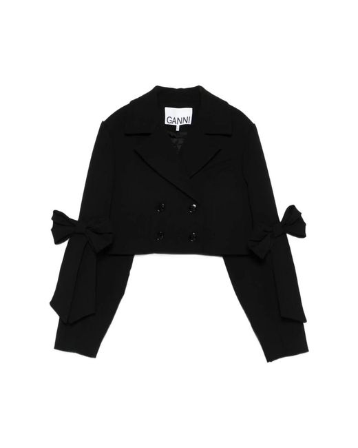 Ganni Black Blazers