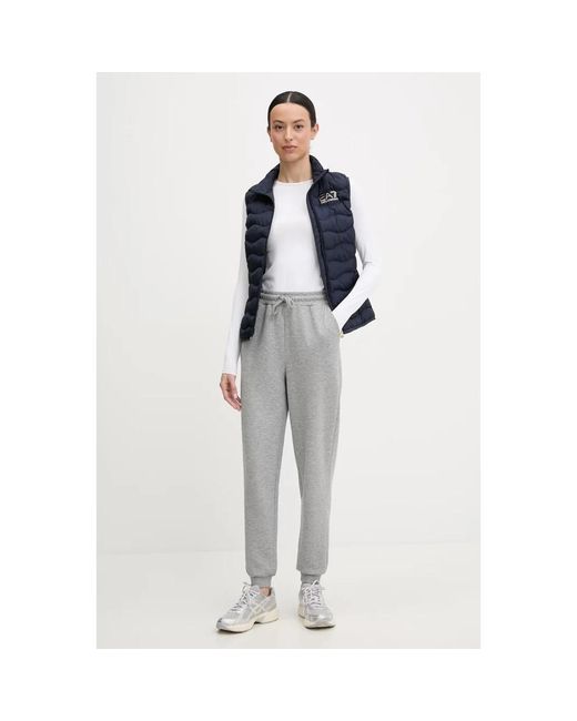 EA7 Gewatteerd Vest in het Blue