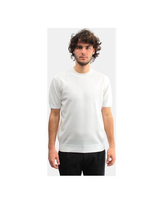 Tops > t-shirts Paolo Pecora pour homme en coloris White