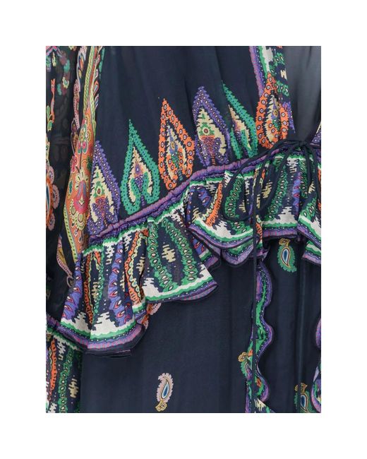 Etro Blue Maxi Dresses