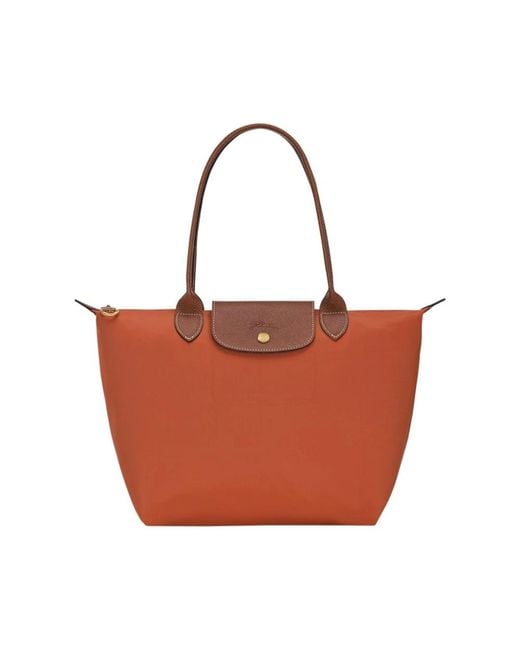 Tote Bags Longchamp en coloris Red