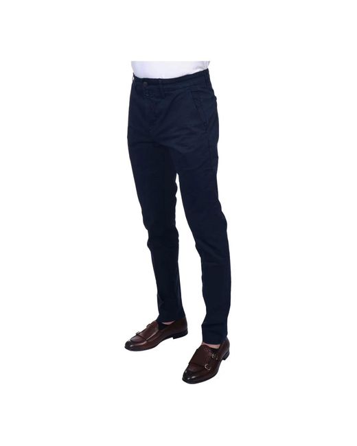 Siviglia Blue Chinos for men