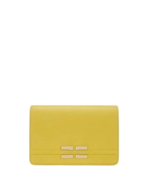 Elisabetta Franchi Yellow Cross Body Bags