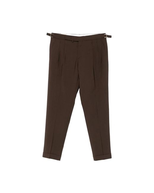 BRIGLIA Brown Chinos for men