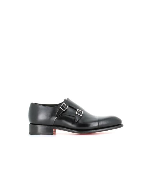 Santoni Gray Business Shoes for men