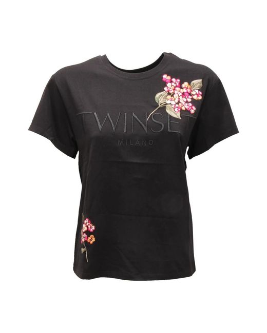 Twinset Black T-Shirts