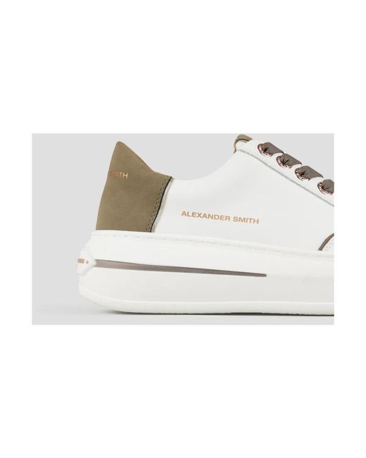 Alexander Smith White Sneakers