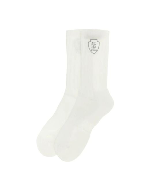 Socks Brunello Cucinelli de color White