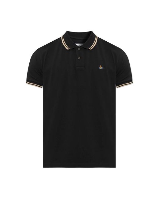 Vivienne Westwood Black Polo Shirts for men