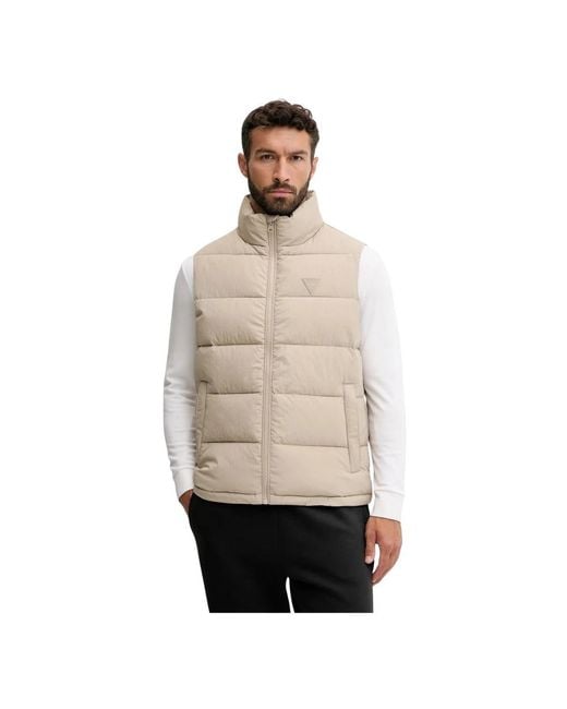 Guess Rohan Vest in het Natural voor heren