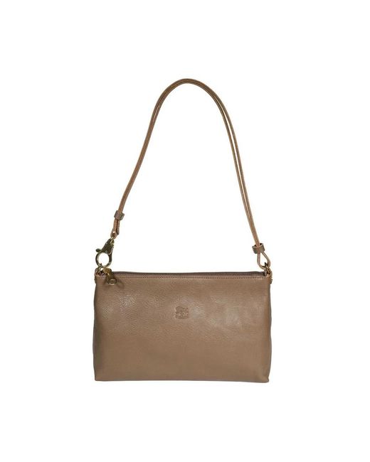Il Bisonte Brown Shoulder Bags