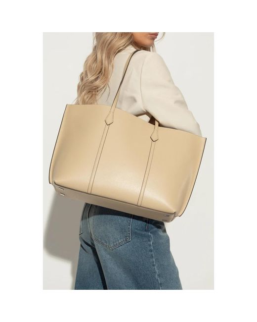 Tory Burch Shopper Tas Perry in het Natural