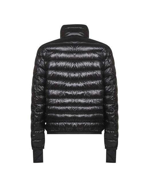 Moncler Jassen ,Zwart ,Zwarte Grenoble Jassen Met Hoge Kraag in het Black voor heren