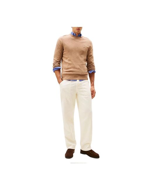 Tommy Hilfiger Brown Round-Neck Knitwear for men