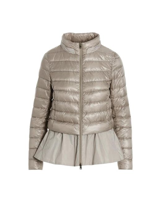 Herno Gray Winter Jackets