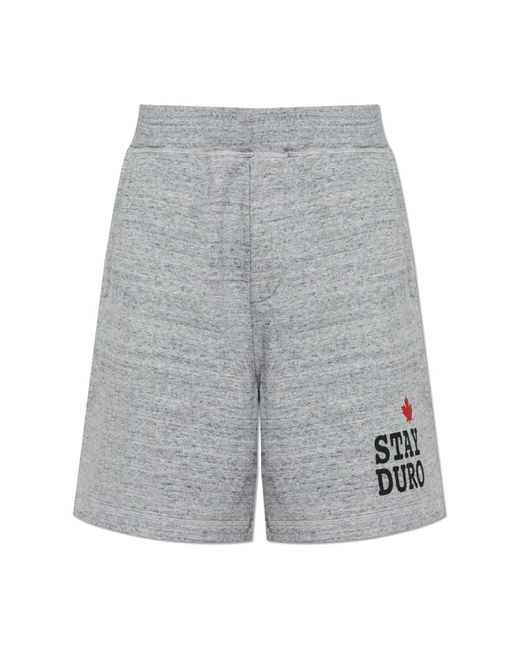Casual Shorts di DSquared² in Gray da Uomo