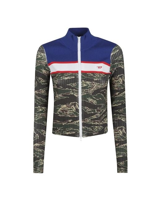 DIESEL Blue Zip-Throughs
