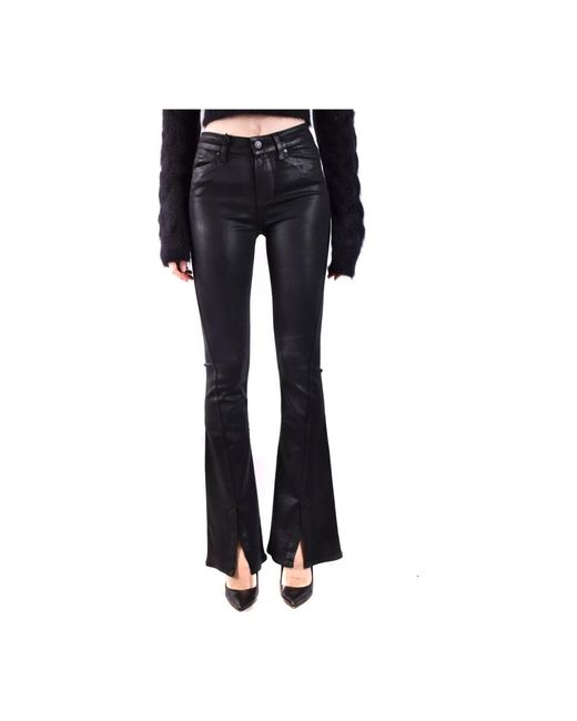 PAIGE Black Flare Jeans