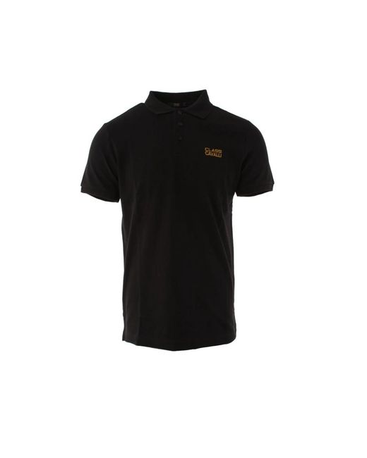 Roberto Cavalli Class Polo in het Black voor heren
