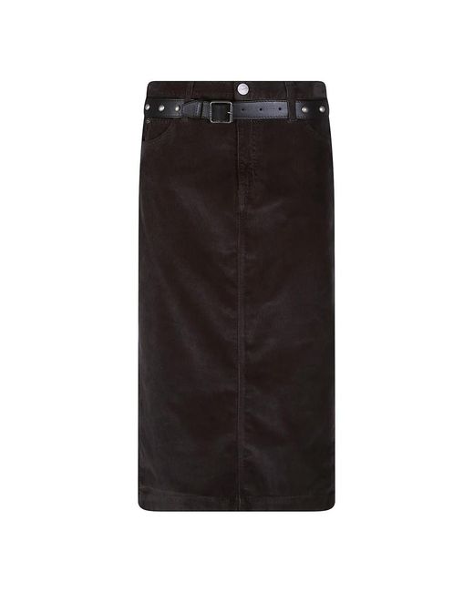 Pinko Black Midi Skirts