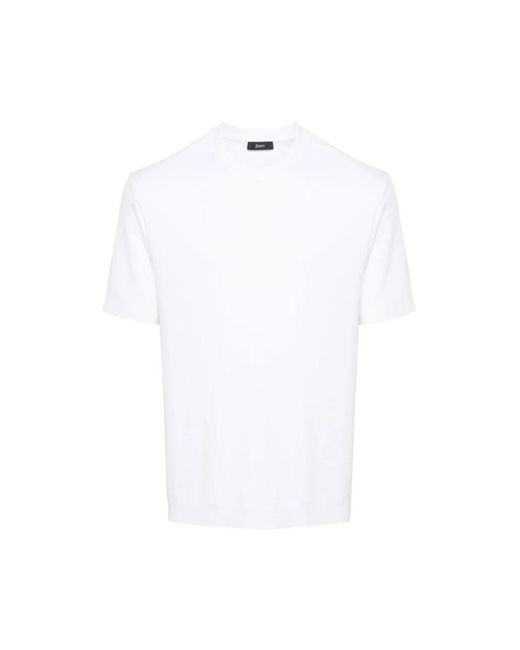 Herno White T-Shirts for men