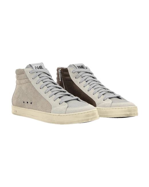 P448 Gray Sneakers