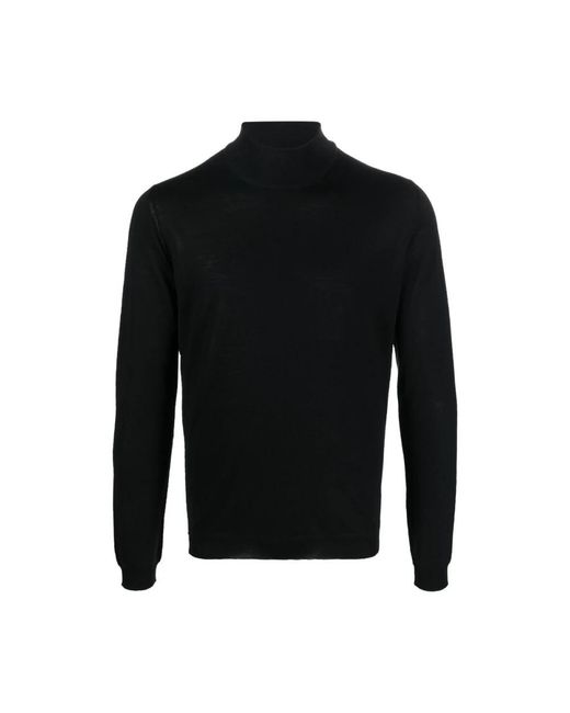 GOES BOTANICAL Black Turtlenecks for men