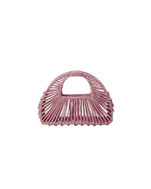 HIBOURAMA Purple Handbags