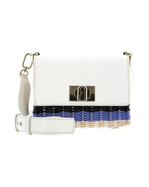 Furla White Cross Body Bags