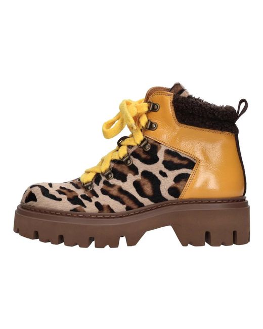 Maze Brown Schnürstiefel