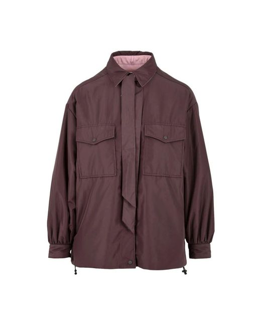 Aspesi Purple Leichte jacke modell 001w