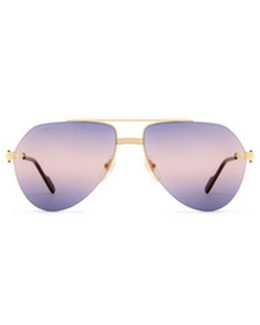 Cartier Yellow Sunglasses for men