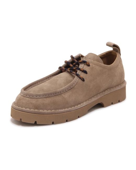 Pànchic Schnürschuhe Aus Wildleder in Brown für Herren