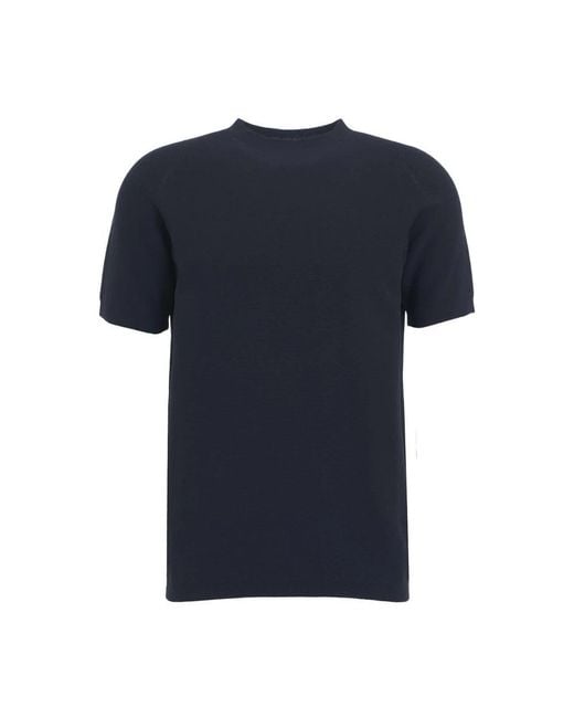ALPHATAURI Blue T-Shirts for men