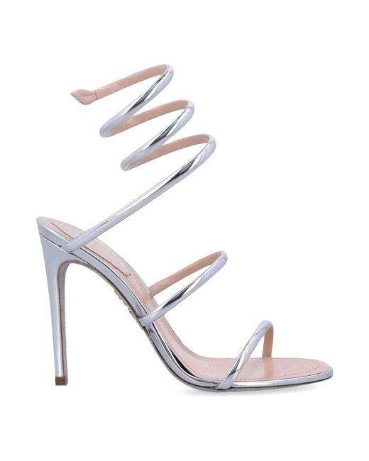 High Heel Sandals di Rene Caovilla in White