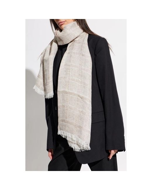 Emporio Armani Natural Scarves