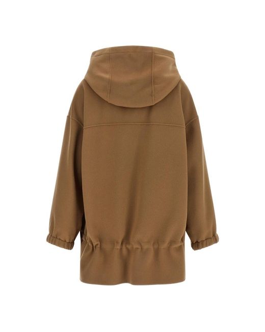 Zip-Throughs Max Mara de color Brown
