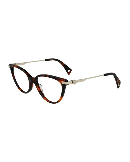 Glasses Lanvin de color Brown